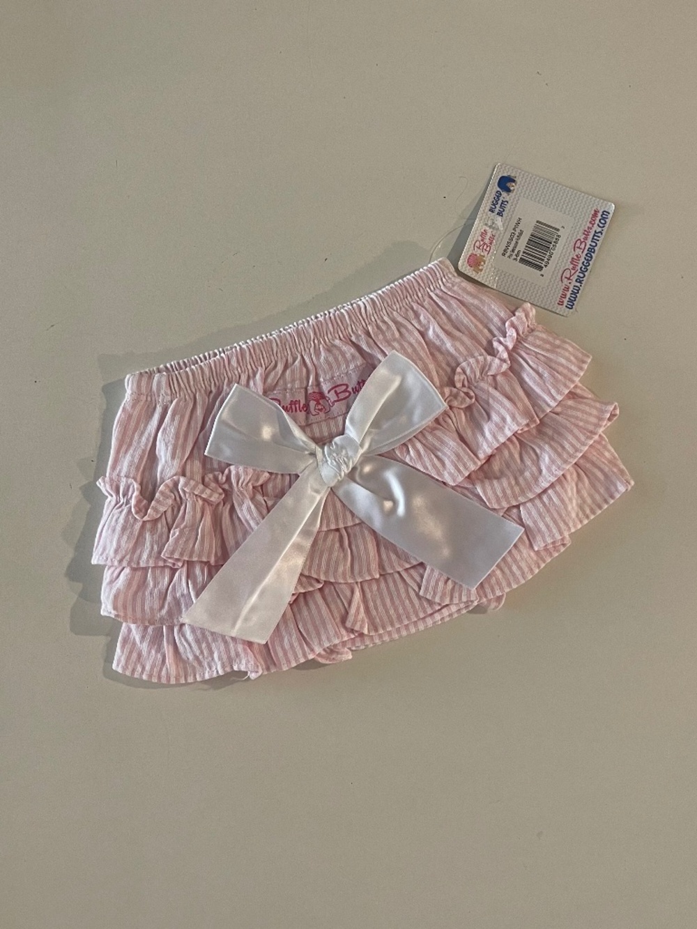 NWT Ruffle Butts  Bloomers Diaper Cover Baby girl size 0-3 Months